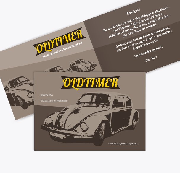 Einladung Oldtimer