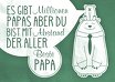 Ansicht 4 - Vatertagskarte Papa Bär