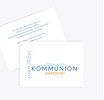 Kommunion Dankeskarte Script