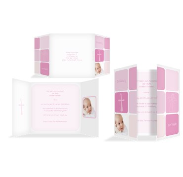 Taufe Einladung Kästchen