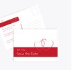 Hochzeit Save-the-Date Herzensband