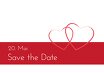 Ansicht 4 - Hochzeit Save-the-Date Herzensband