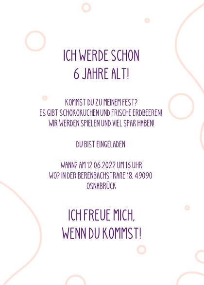 Ansicht 3 - Geburtstagseinladung Kleinkinder Drachenparty
