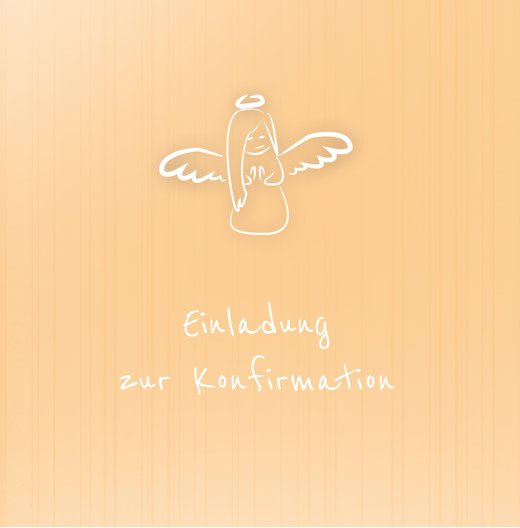 Ansicht 4 - Konfirmation Einladung Angle