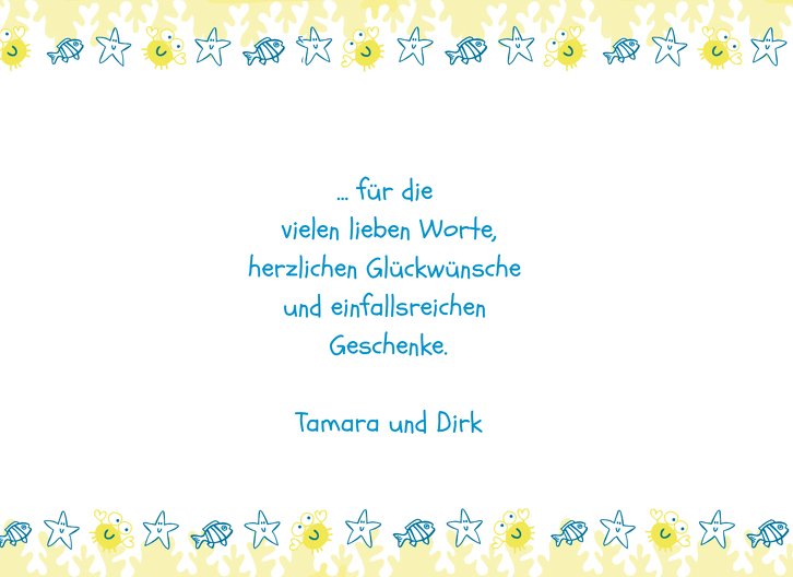 Ansicht 5 - Baby Dankeskarte Smart