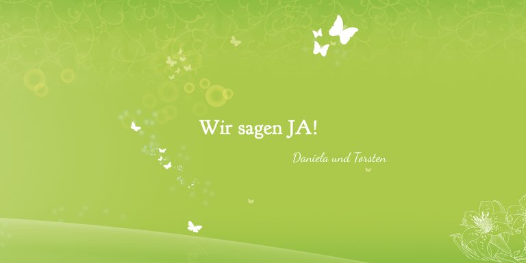 Ansicht 5 - Hochzeit Einladung Din Dream