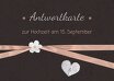 Ansicht 4 - Hochzeit Antwortkarte sanfte Blüte