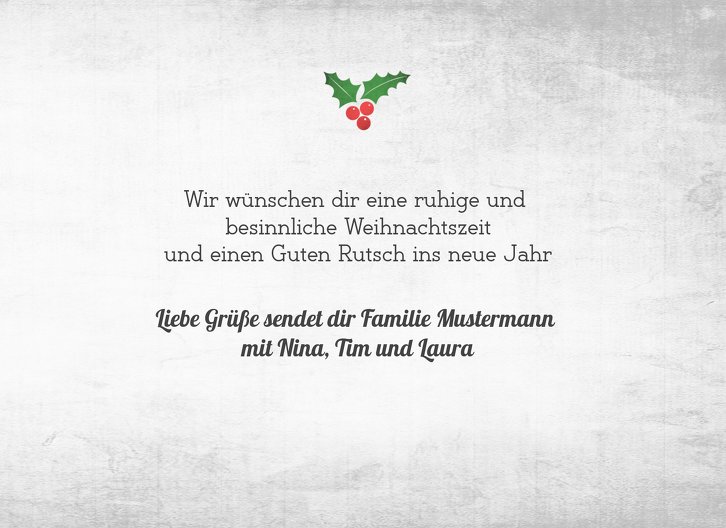 Ansicht 5 - Grußkarte Merry Christmas