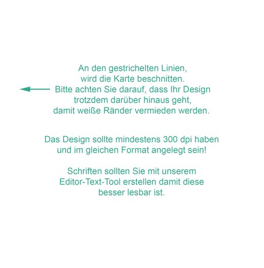 Ansicht 4 - Klappkarte Quadrat zum Selbstgestalten