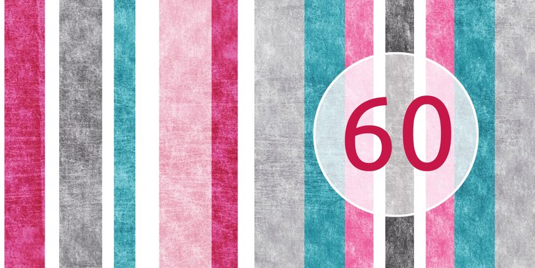 Ansicht 3 - Einladung Gestreift 60