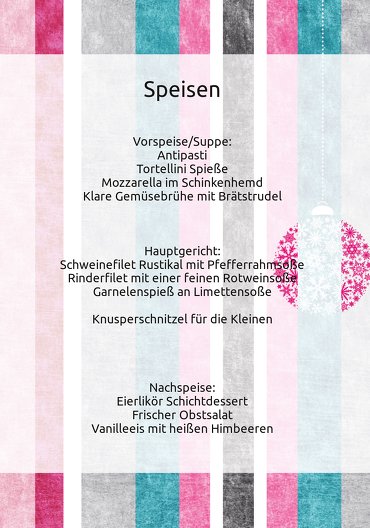Ansicht 5 - Menükarte Schmuck