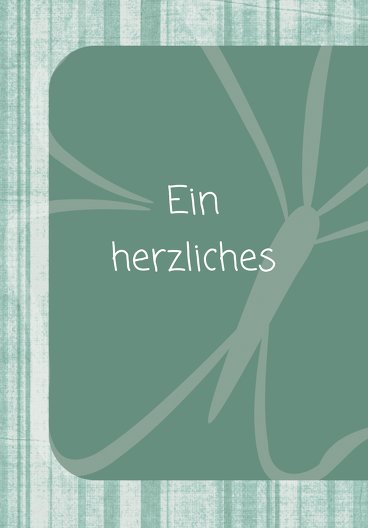 Ansicht 4 - Kommunion Danke Butterfly 2