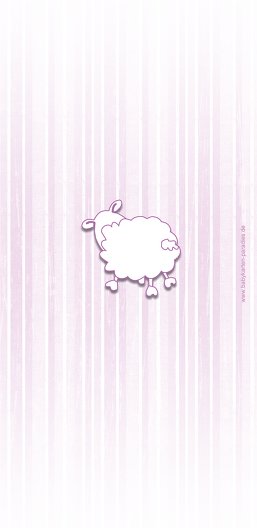 Ansicht 2 - Baby Dankeskarte sheep