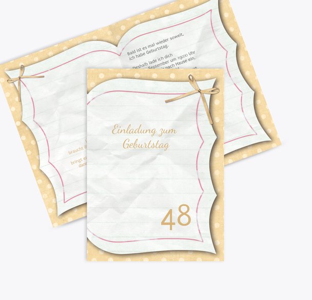 Geburtstagskarte Gedichtebuch