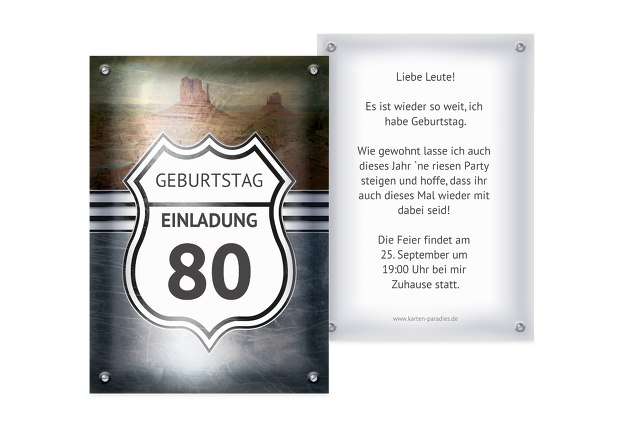 Einladungskarten Zum 80 Geburtstag Karten Paradies De