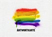 Ansicht 4 - Antwortkarte Regenbogenliebe