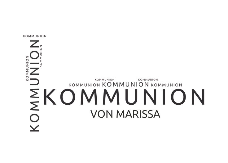 Ansicht 2 - Kommunionskarte Script