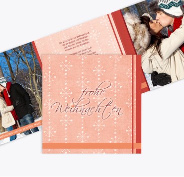 Foto Grußkarte Weihnachtszeit
