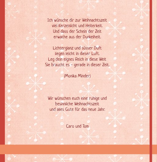 Ansicht 6 - Foto Grußkarte Weihnachtszeit