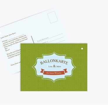 Ballonkarte Harmonie