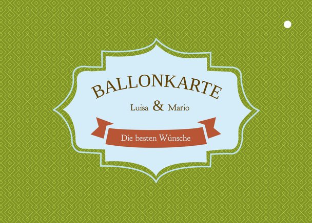 Ansicht 2 - Ballonkarte Harmonie