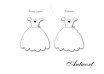 Ansicht 4 - Hochzeit Antwortkarte dresses