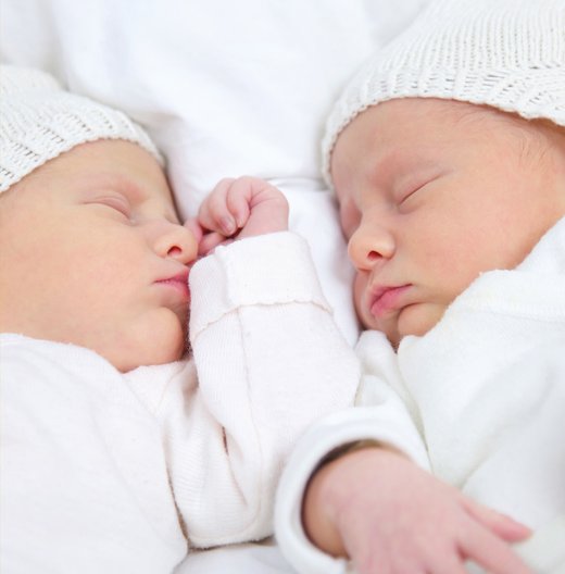 Ansicht 3 - Baby Dankeskarte Zwillinge Easy