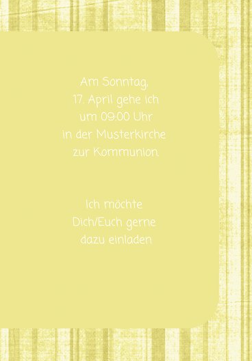 Ansicht 5 - Kommunionskarte Butterfly 2