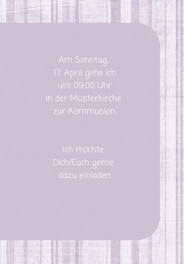 Ansicht 5 - Kommunionskarte Butterfly 2