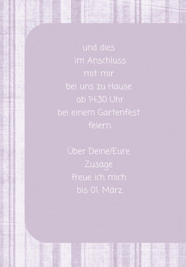 Ansicht 7 - Kommunionskarte Butterfly 2