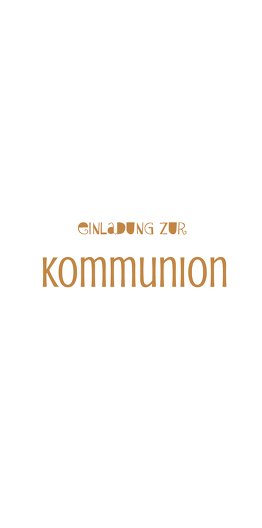 Ansicht 4 - Kommunionskarte Spruchkreis