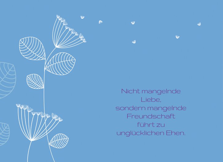 Ansicht 5 - Hochzeit Dankeskarte Pusteblume