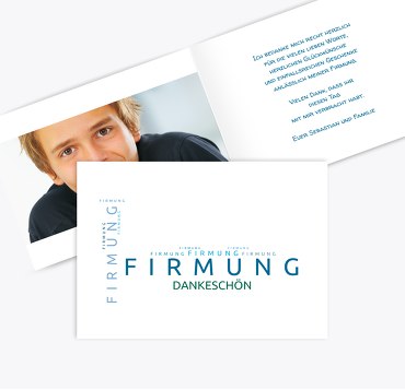 Firmung Dankeskarte Script