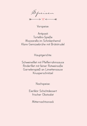 Ansicht 5 - Hochzeit Menükarte Pärchen - Frauen
