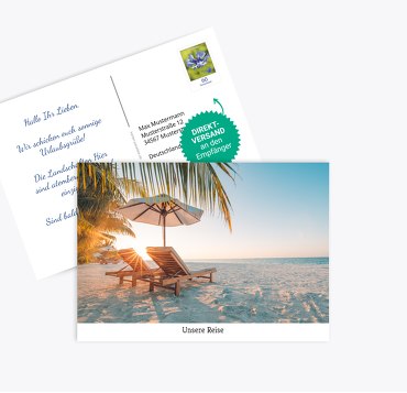 Fotopostkarte Landscape