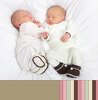 Ansicht 8 - Baby Dankeskarte Zwillinge Retro