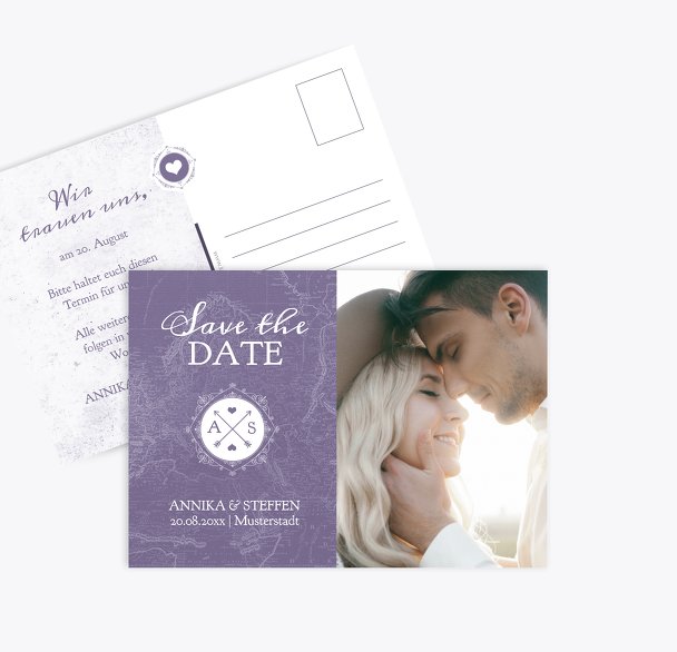 Save-the-Date Hochzeitspass