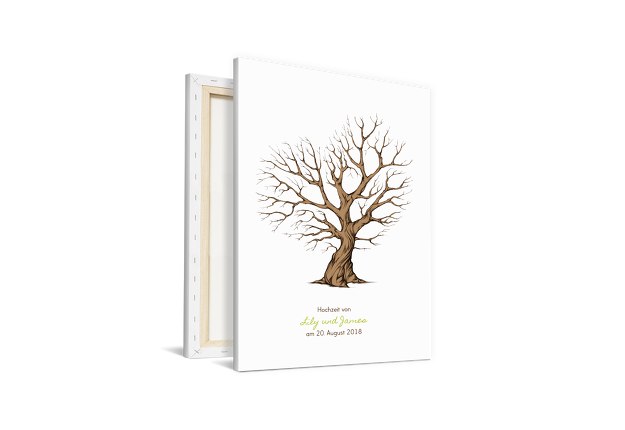 Hochzeitsbaum Mit Fingerabdruck Wedding Tree Gestalten