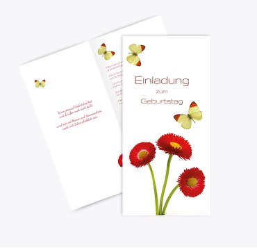 Geburtstagseinladungen Natur