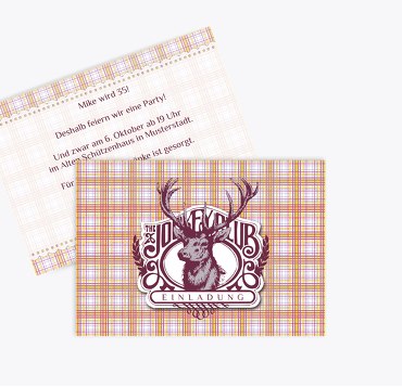 Geburtstagskarte Trachtenzauber