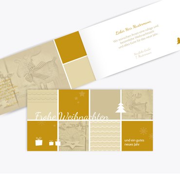 Grußkarte Frohes Fest