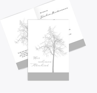Trauerkarte Tree