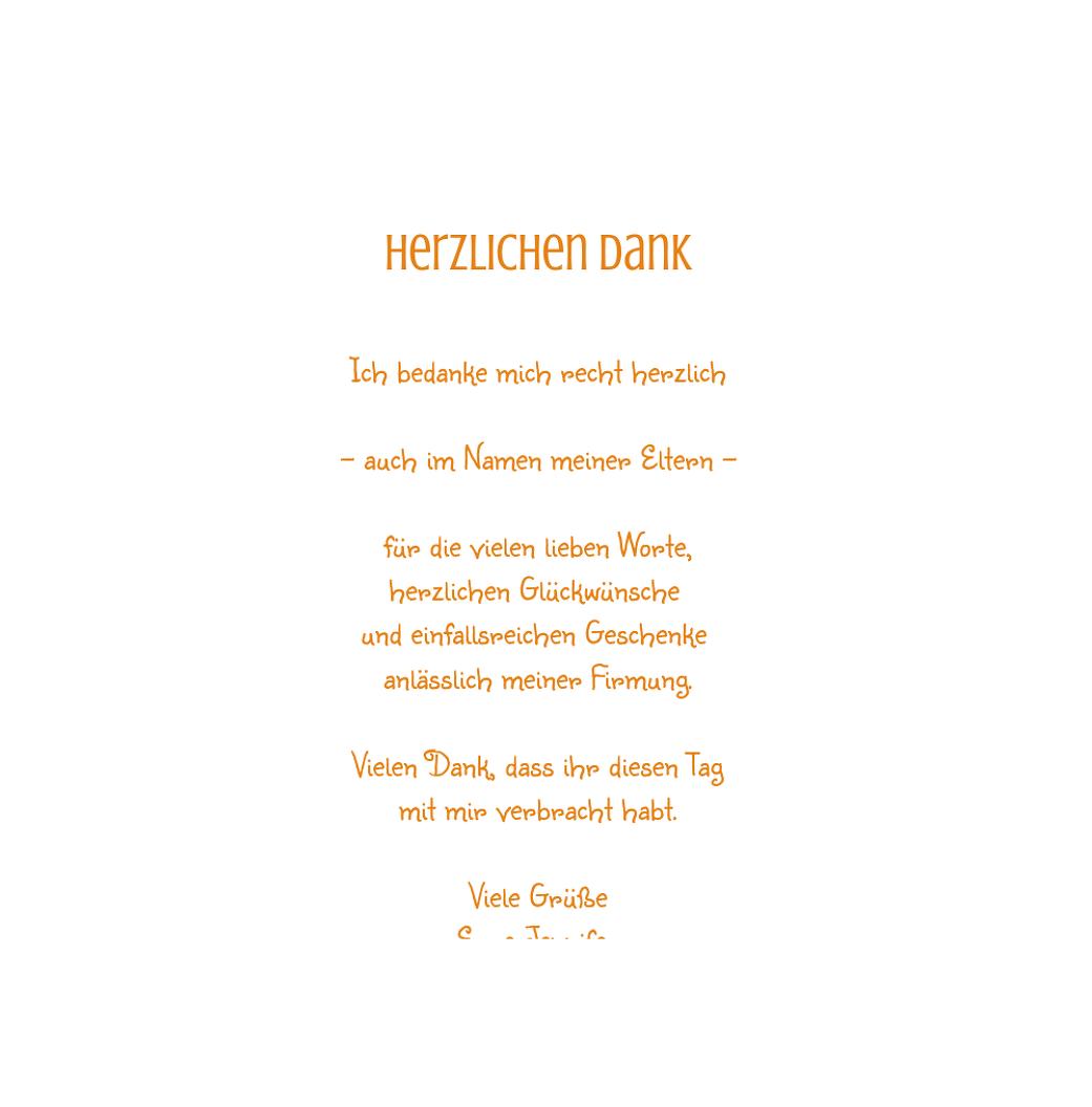 Firmung Danke Spruchkreis Selbst Gestalten