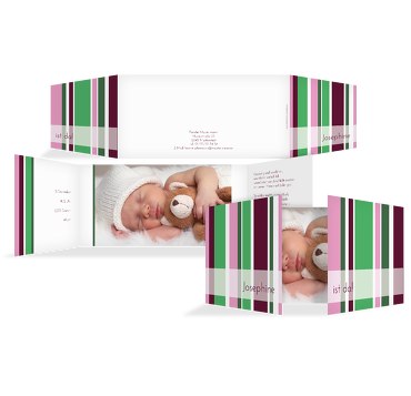 Babykarte Zweifarbklang