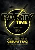 Ansicht 4 - Geburtstagseinladung Partytime 50