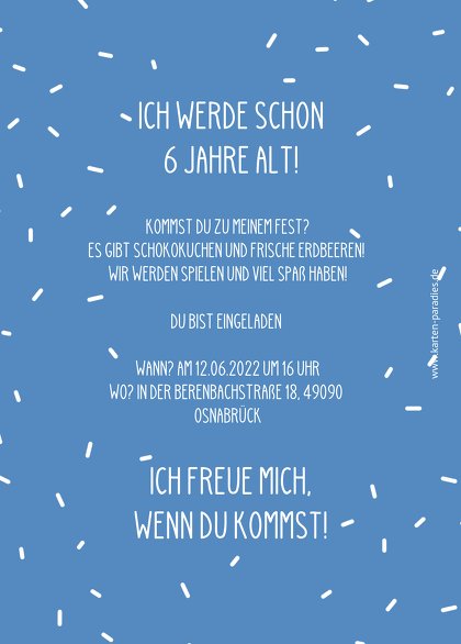 Ansicht 3 - Einladung Kindergeburtstag Elefantastisch