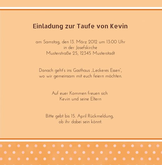 Ansicht 5 - Taufkarte Kreuzhostie