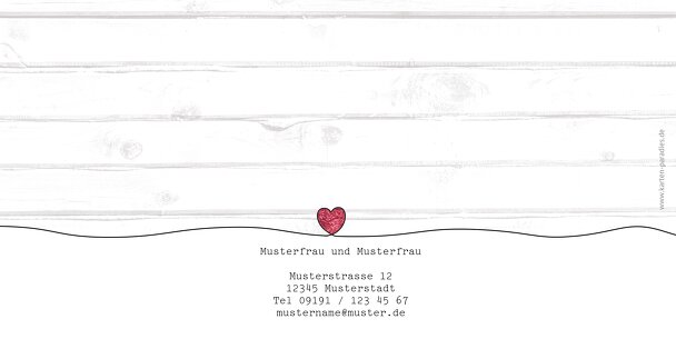 Ansicht 2 - Hochzeit Einladung Mrs&Mrs