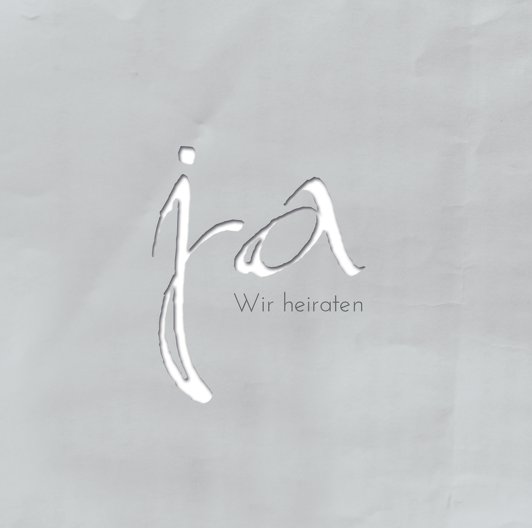 Ansicht 5 - Hochzeit Einladung Fingerpaar 2