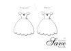 Ansicht 4 - Hochzeit Save-the-Date dresses